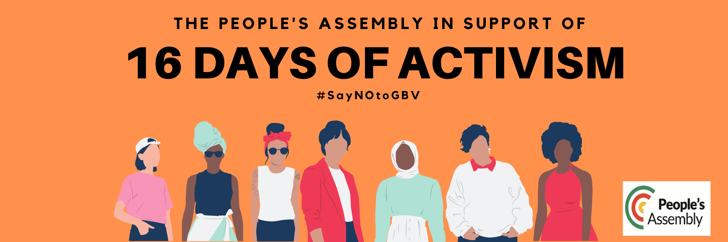 16 Days of Activism (2021) People's Assembly